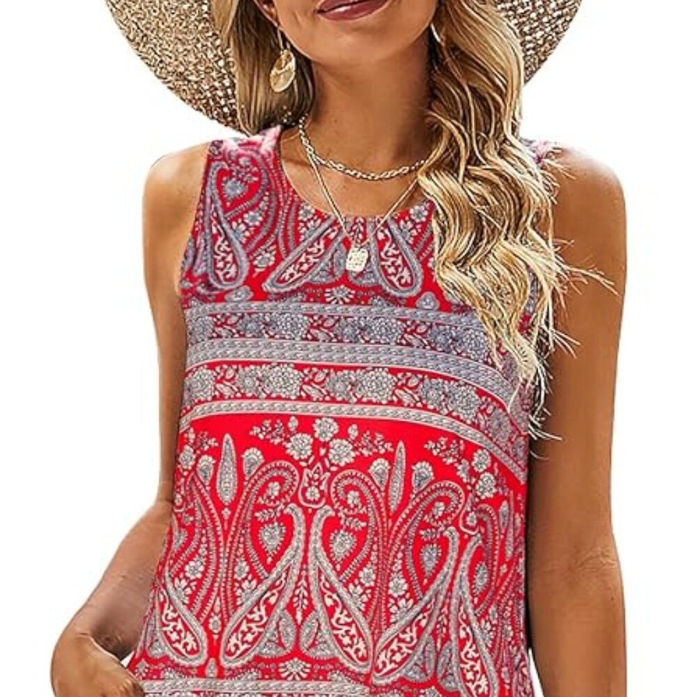 SimpleFun Summer T-Shirt Sundress, NWT,  Large